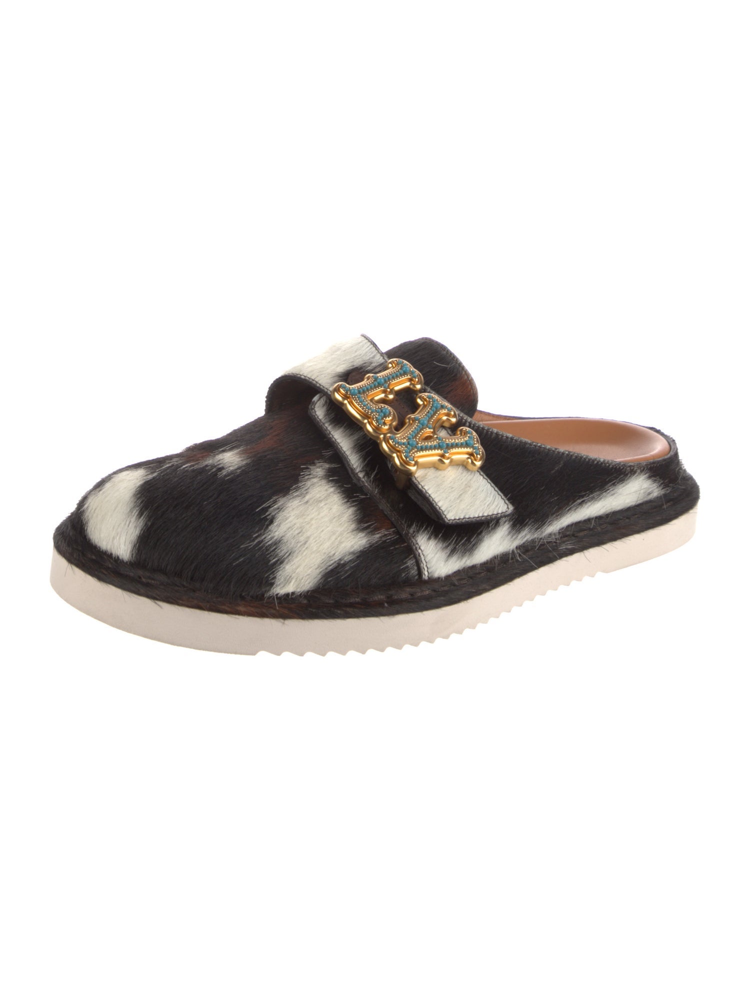 Louis Vuitton Calf Hair Mules