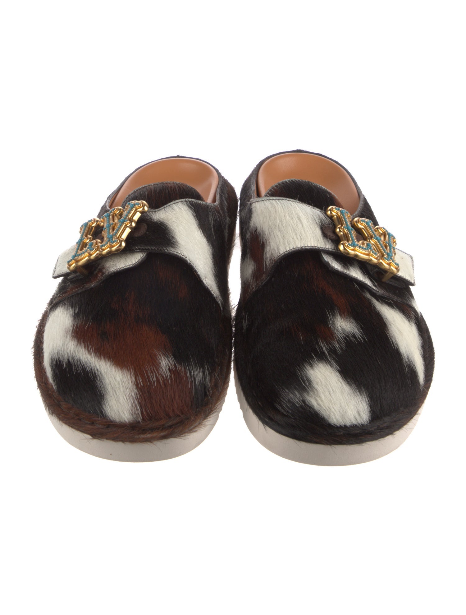 Louis Vuitton Calf Hair Mules