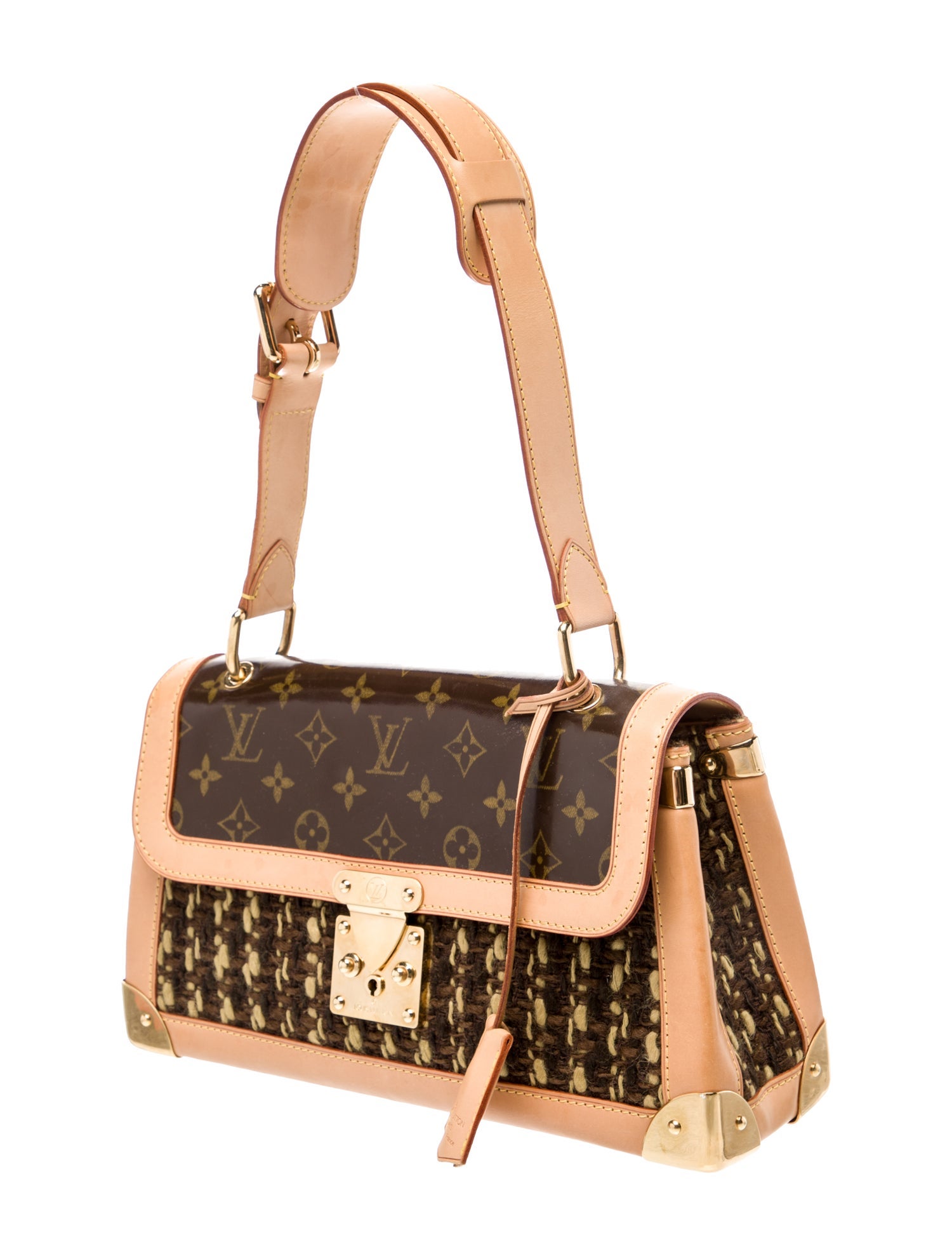 Louis Vuitton LV Monogram Tweedy Sac Rabat