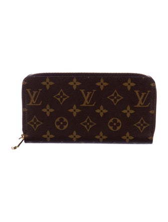 Louis Vuitton LV Monogram Coated Canvas Zippy Wallet