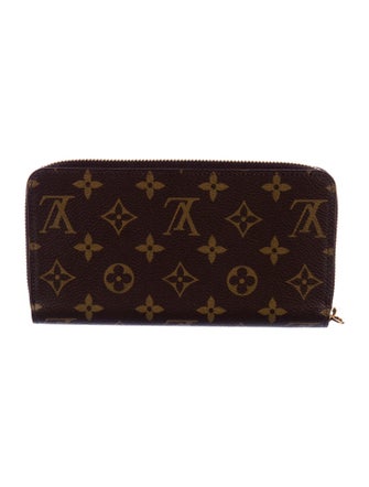 Louis Vuitton LV Monogram Coated Canvas Zippy Wallet