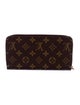 Louis Vuitton LV Monogram Coated Canvas Zippy Wallet