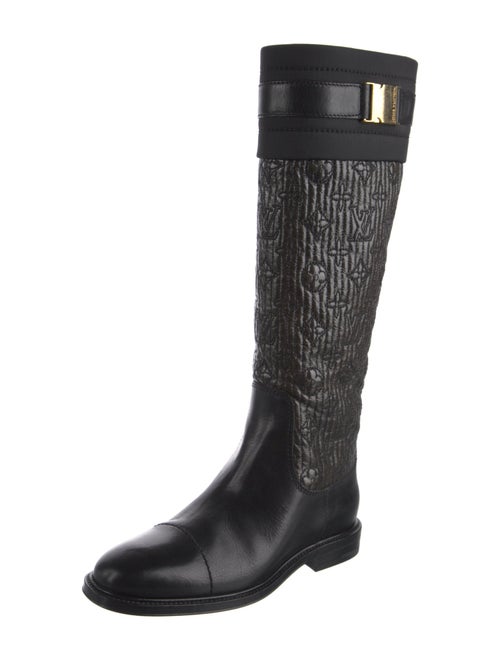 Louis Vuitton LV Monogram Leather Riding Boots