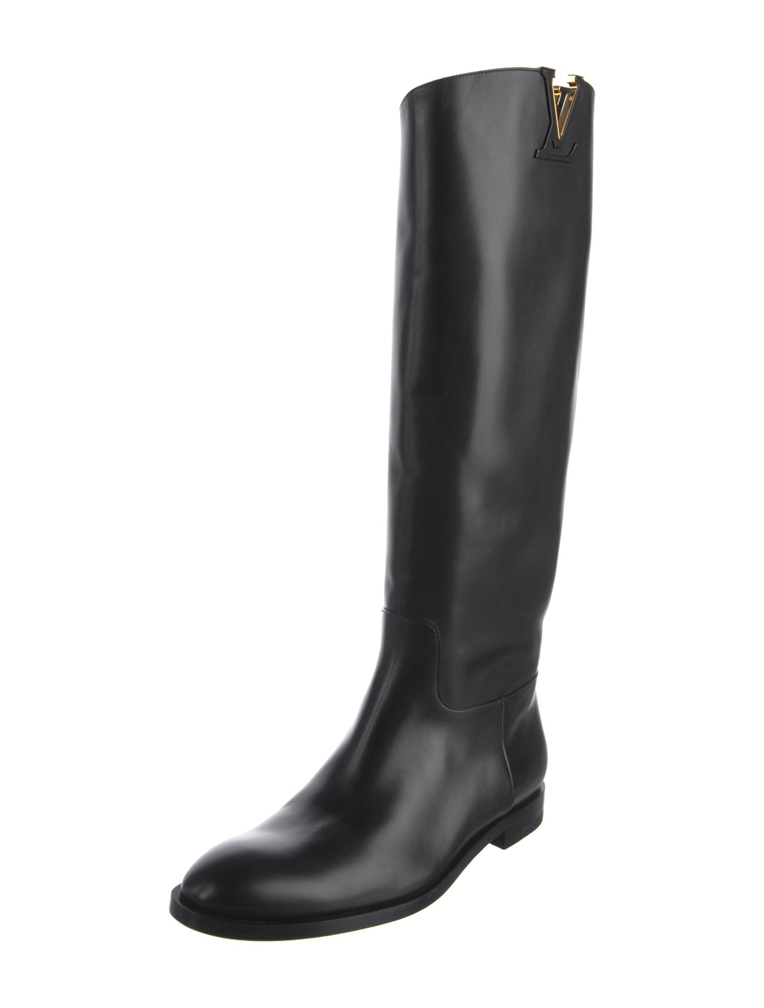 Louis Vuitton LV Monogram Leather Riding Boots
