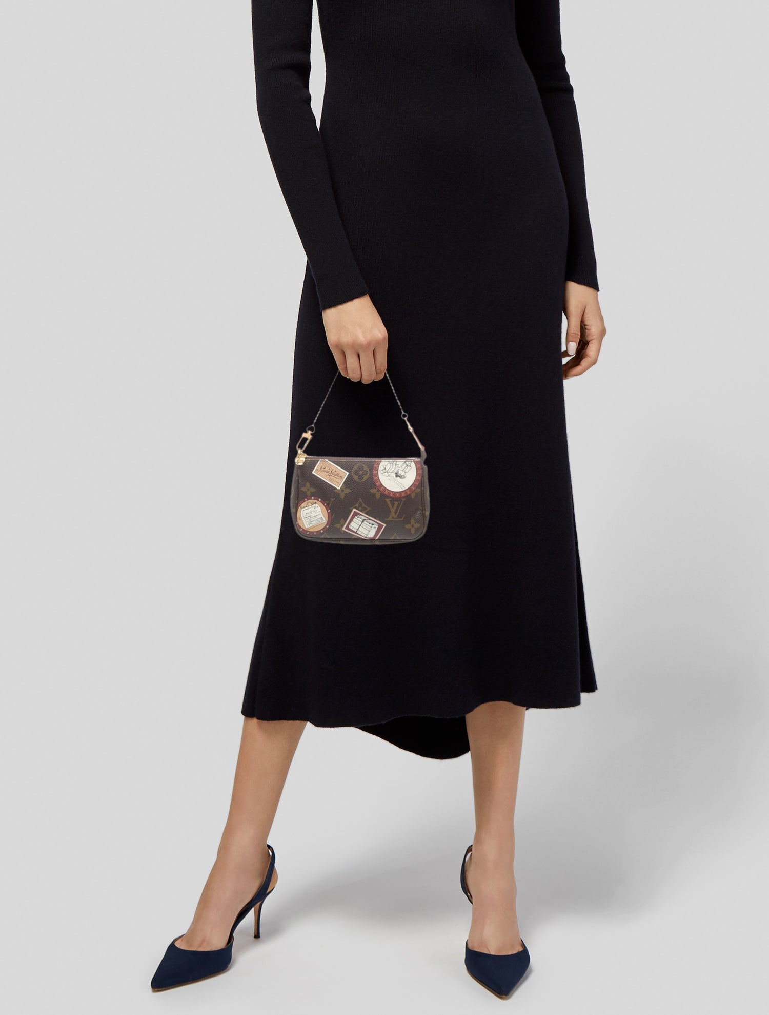 Louis Vuitton LV Monogram Pochette Accessoires Mini