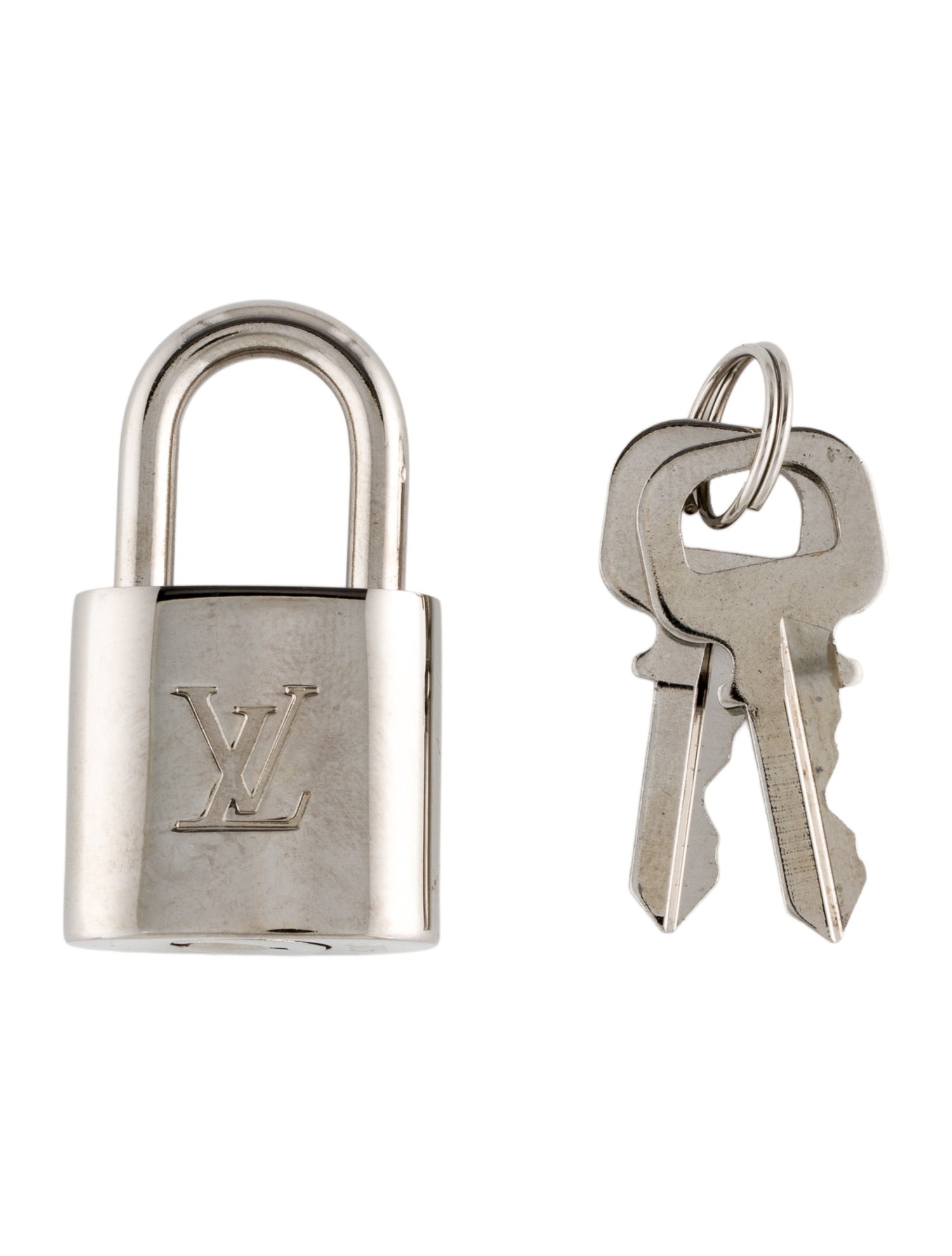 Louis Vuitton Palladium Lock & Key Set