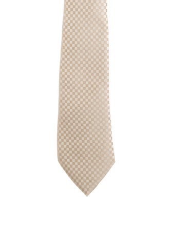 Louis Vuitton Patterned Silk Tie