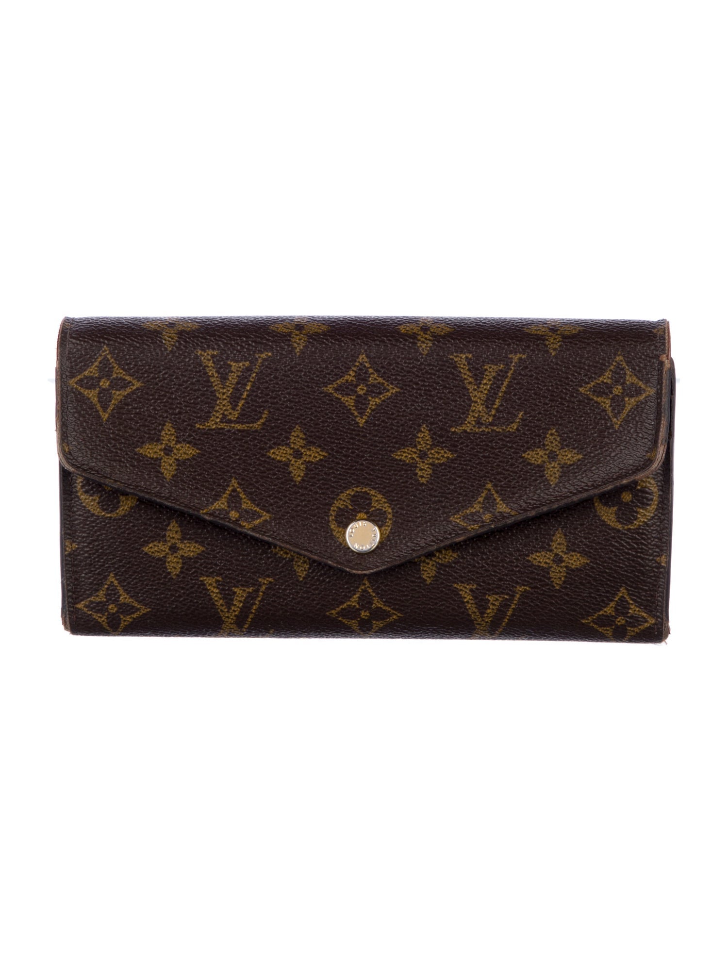 Louis Vuitton 2015 LV Monogram Sarah Wallet