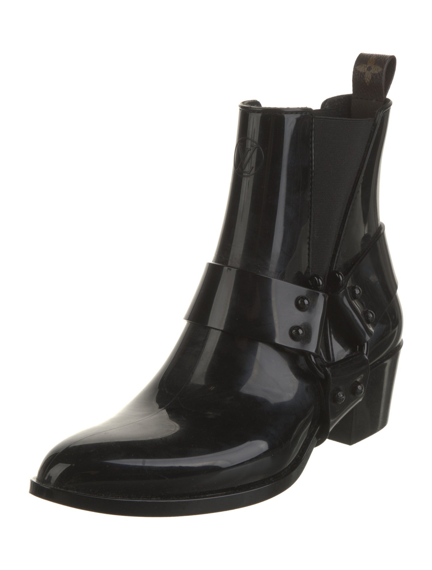 Louis Vuitton LV Monogram Rubber Rain Boots