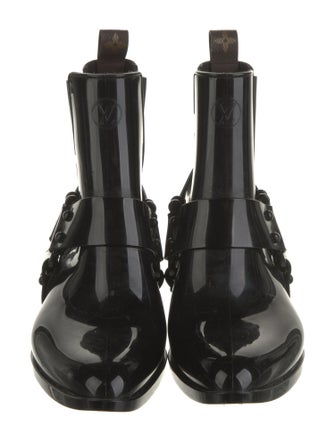 Louis Vuitton LV Monogram Rubber Rain Boots