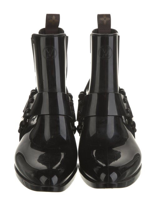 Louis Vuitton LV Monogram Rubber Rain Boots
