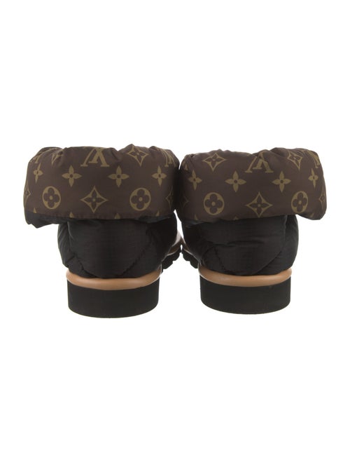 Louis Vuitton LV Monogram Nylon Lace-Up Boots