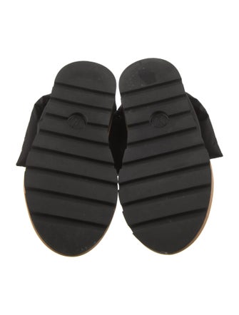 Louis Vuitton LV Monogram Nylon Lace-Up Boots