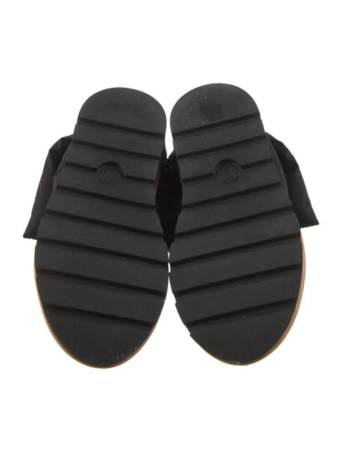 Louis Vuitton LV Monogram Nylon Lace-Up Boots