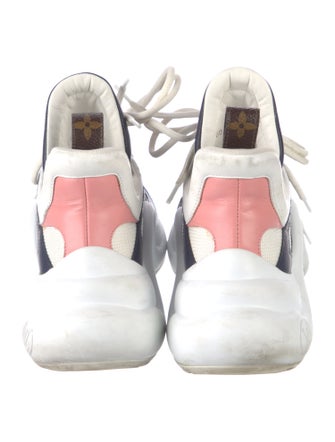 Louis Vuitton LV Monogram Leather Chunky Sneakers