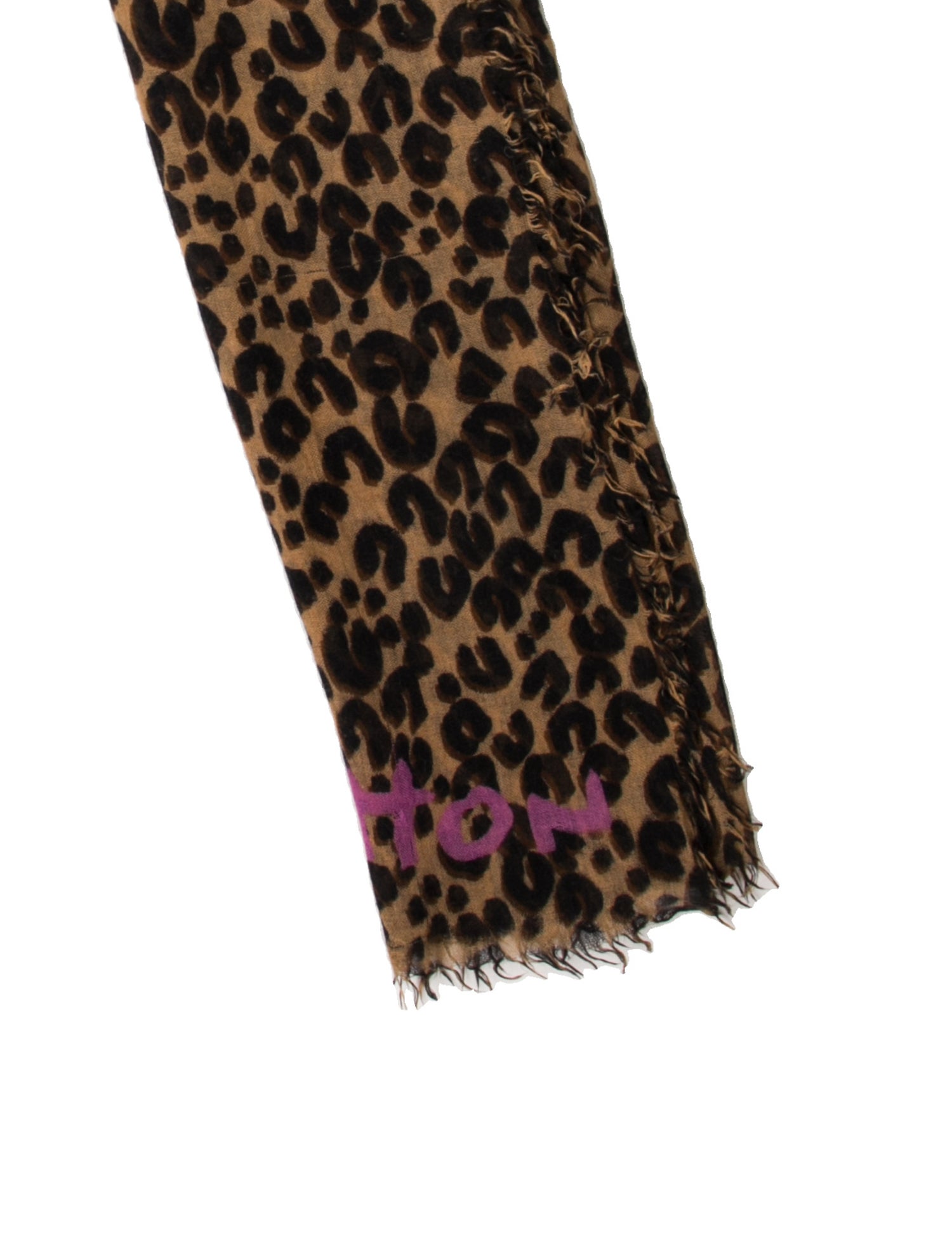 Louis Vuitton X Stephen Sprouse Animal Print Shawl