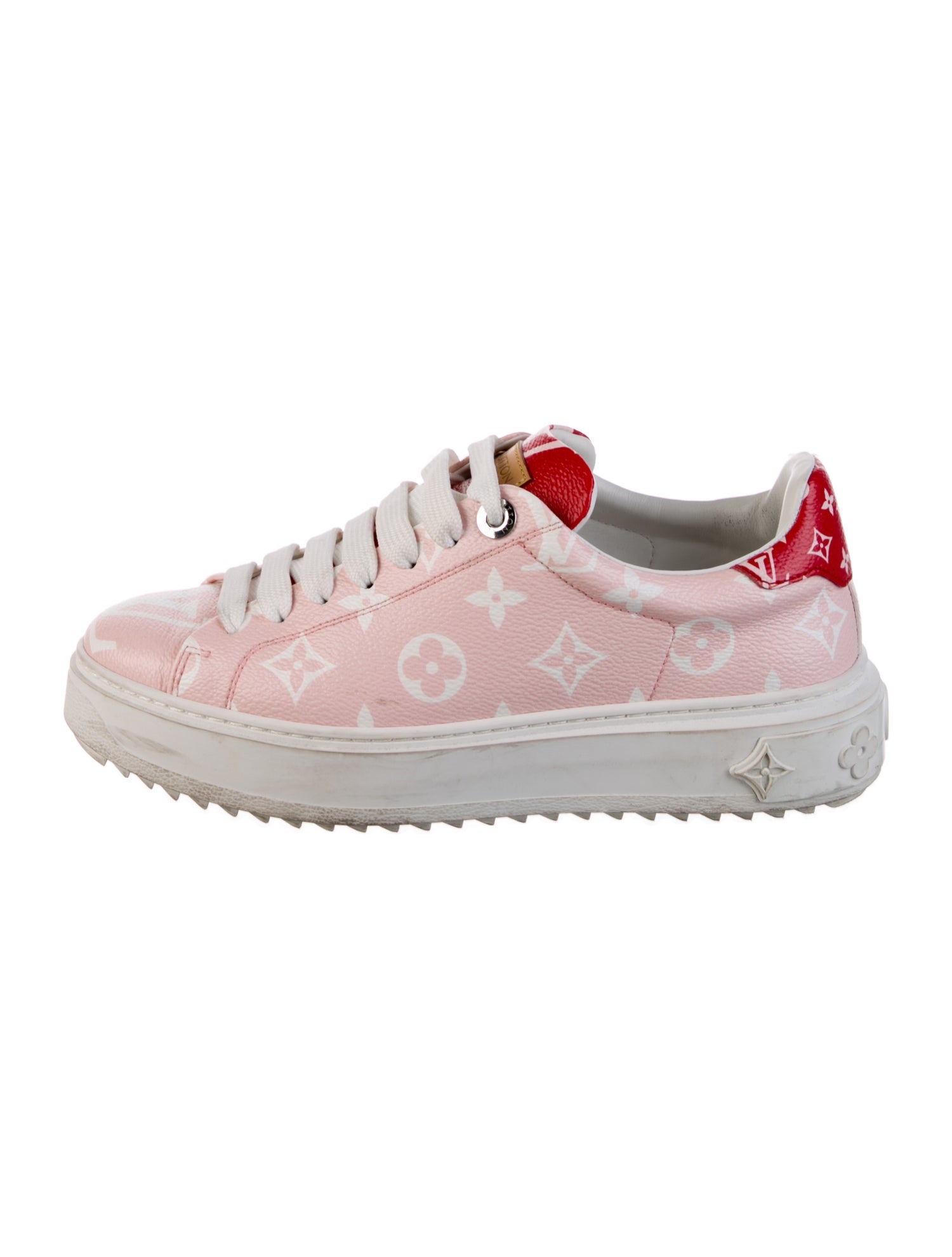 Louis Vuitton LV Monogram Leather Sneakers