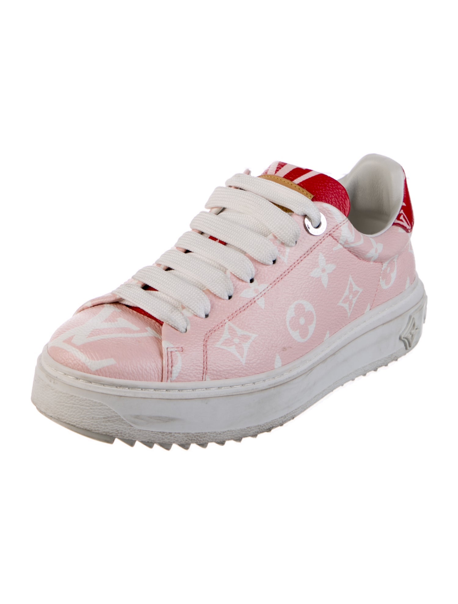 Louis Vuitton LV Monogram Leather Sneakers