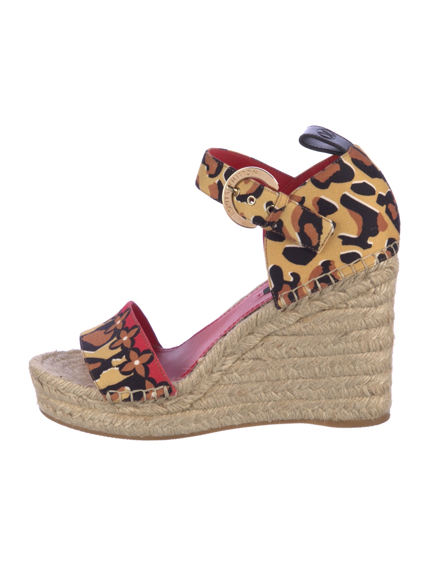 Louis Vuitton Canvas Printed Espadrilles