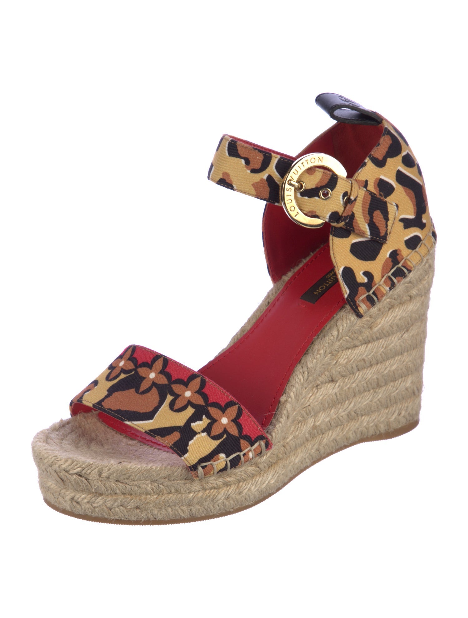 Louis Vuitton Canvas Printed Espadrilles