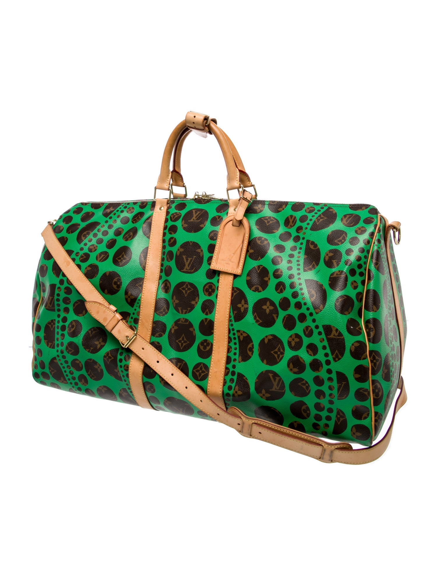 Louis Vuitton Monogram Pumpkin Dots Keepall Bandouliere 55