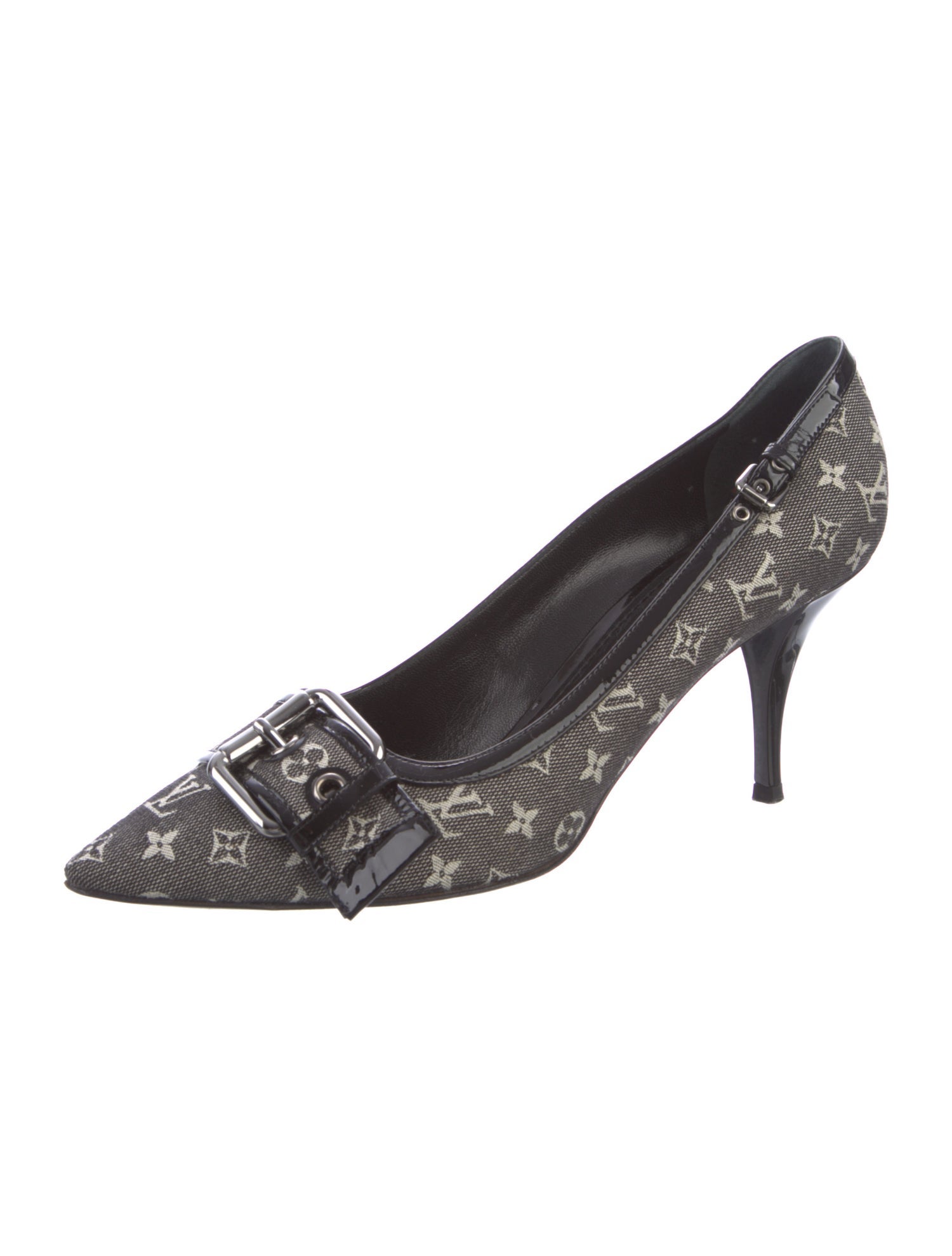 Louis Vuitton Monogram Pattern Canvas Pumps