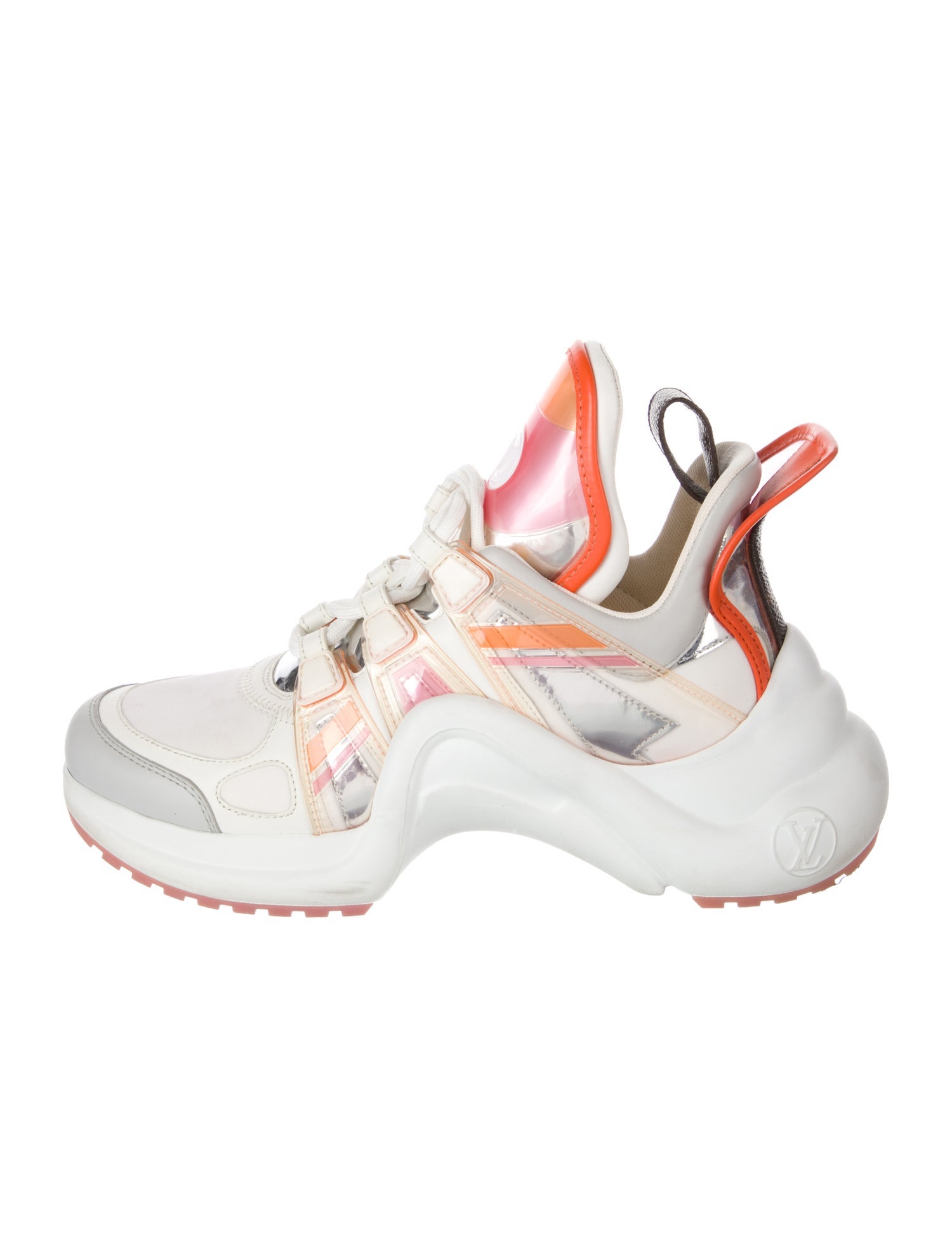 Louis Vuitton LV Monogram Leather Chunky Sneakers