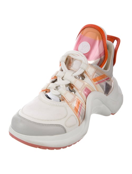 Louis Vuitton LV Monogram Leather Chunky Sneakers