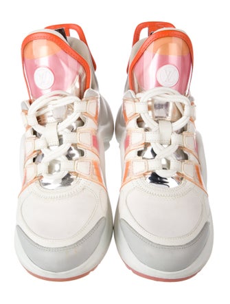 Louis Vuitton LV Monogram Leather Chunky Sneakers