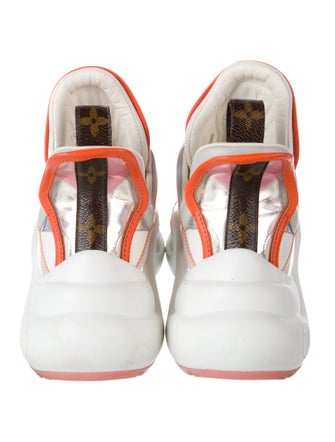 Louis Vuitton LV Monogram Leather Chunky Sneakers