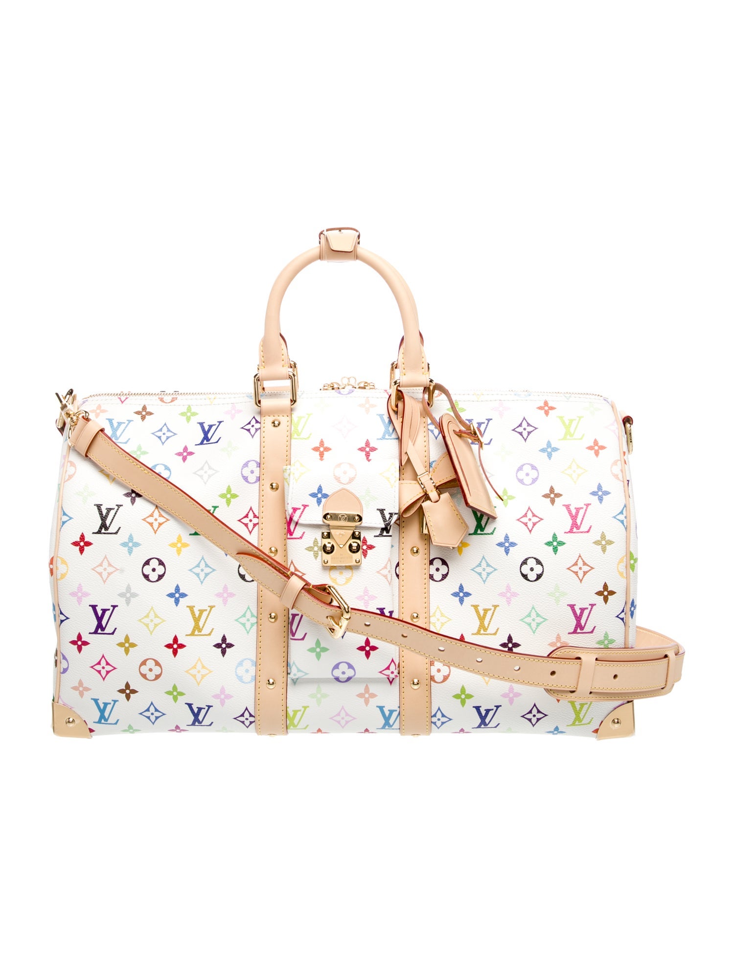 Louis Vuitton Multicolore Monogram Keepall Bandouliere 45 2025