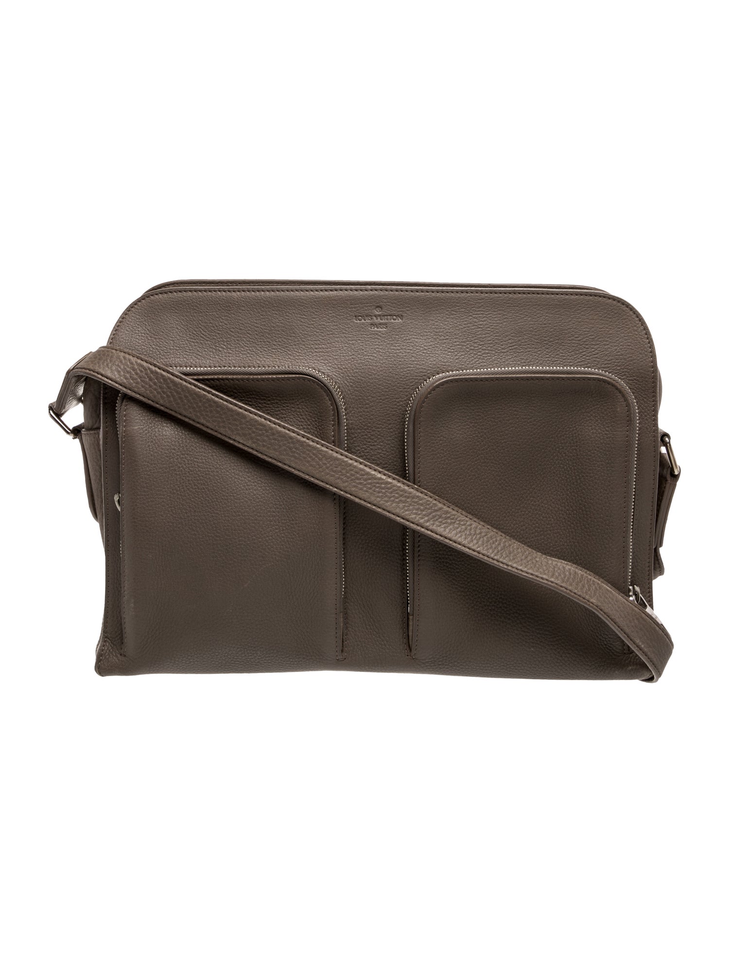 Louis Vuitton Taiga Leather Crossbody Bag Vintage