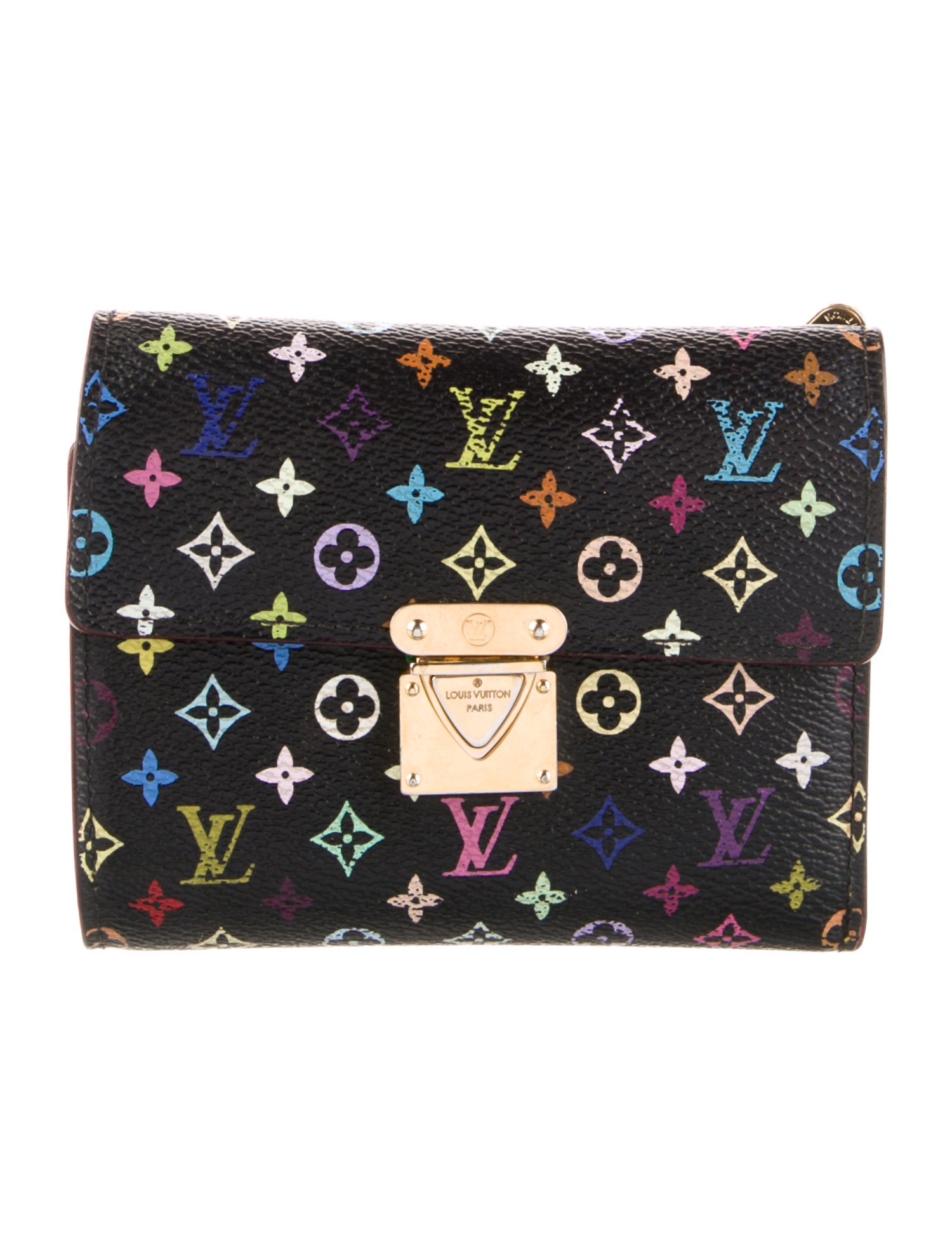 Louis Vuitton 2005 Multicolore Monogram Pattern Koala Wallet
