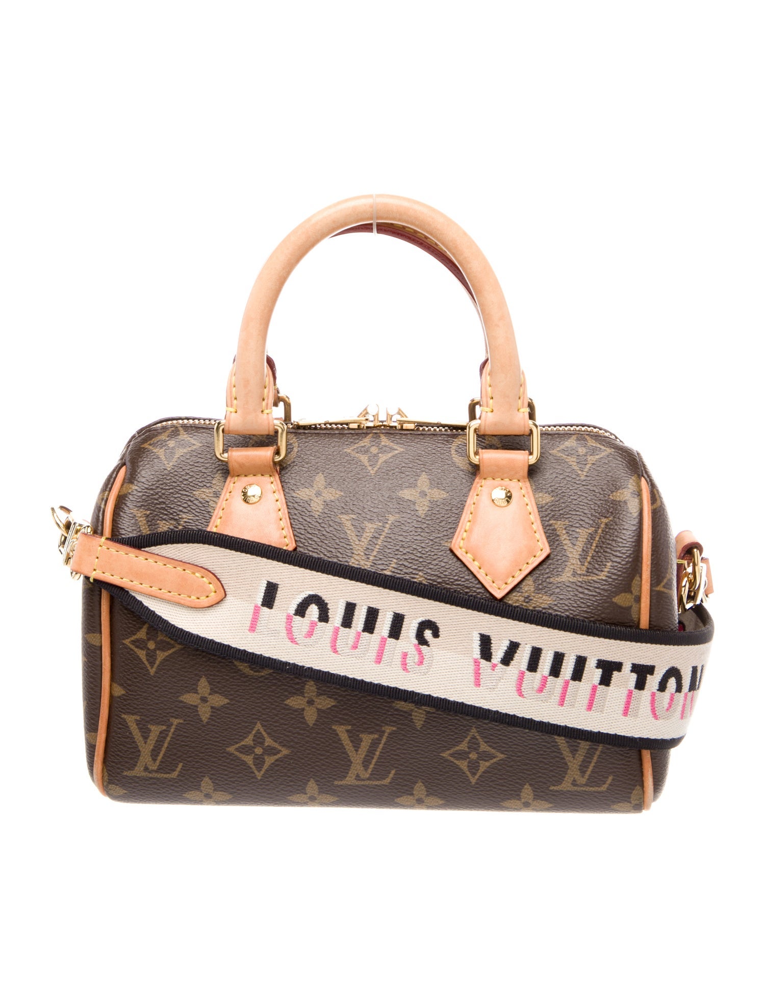 Louis Vuitton LV Monogram Speedy Bandouliere 20
