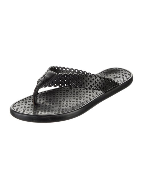 Louis Vuitton LV Monogram Rubber Flip Flops