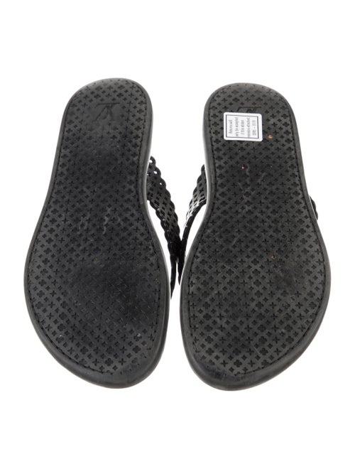 Louis Vuitton LV Monogram Rubber Flip Flops