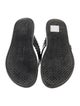 Louis Vuitton LV Monogram Rubber Flip Flops