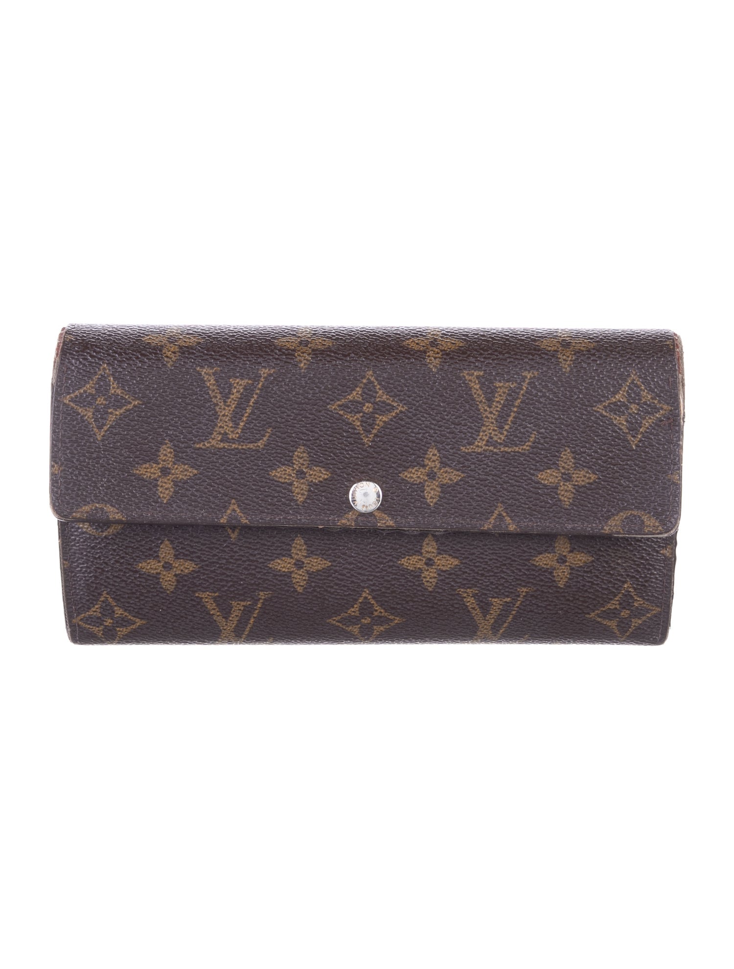 Louis Vuitton 2012 LV Monogram Sarah Wallet