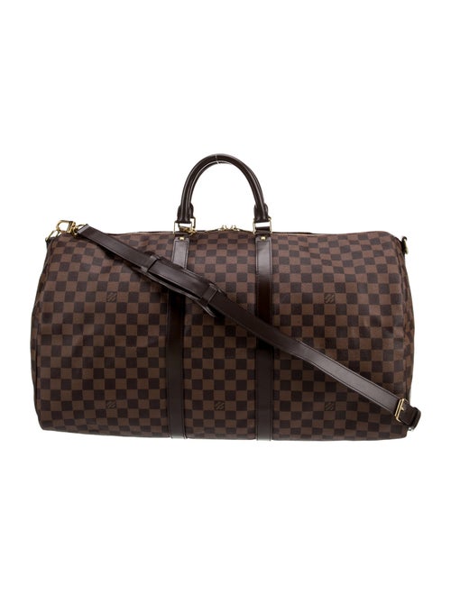 Louis Vuitton Damier Ebene Keepall Bandouliere 55