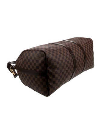 Louis Vuitton Damier Ebene Keepall Bandouliere 55