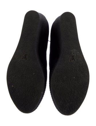 Louis Vuitton LV Monogram Suede Pumps