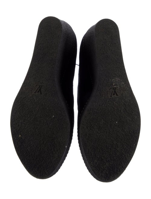 Louis Vuitton LV Monogram Suede Pumps