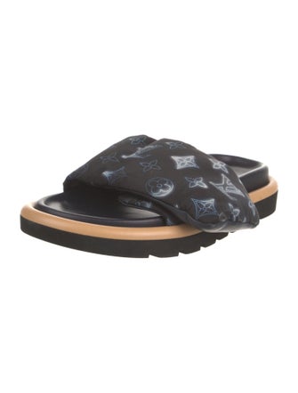Louis Vuitton LV Monogram Nylon Slides