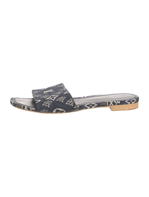 Louis Vuitton Since 1854 Canvas Slides