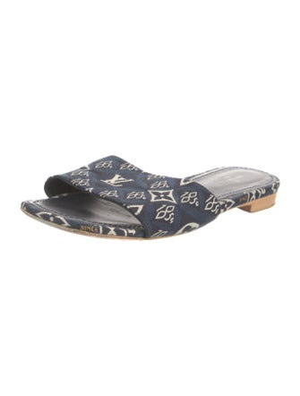 Louis Vuitton Since 1854 Canvas Slides