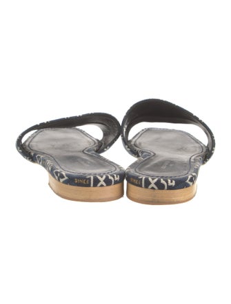 Louis Vuitton Since 1854 Canvas Slides