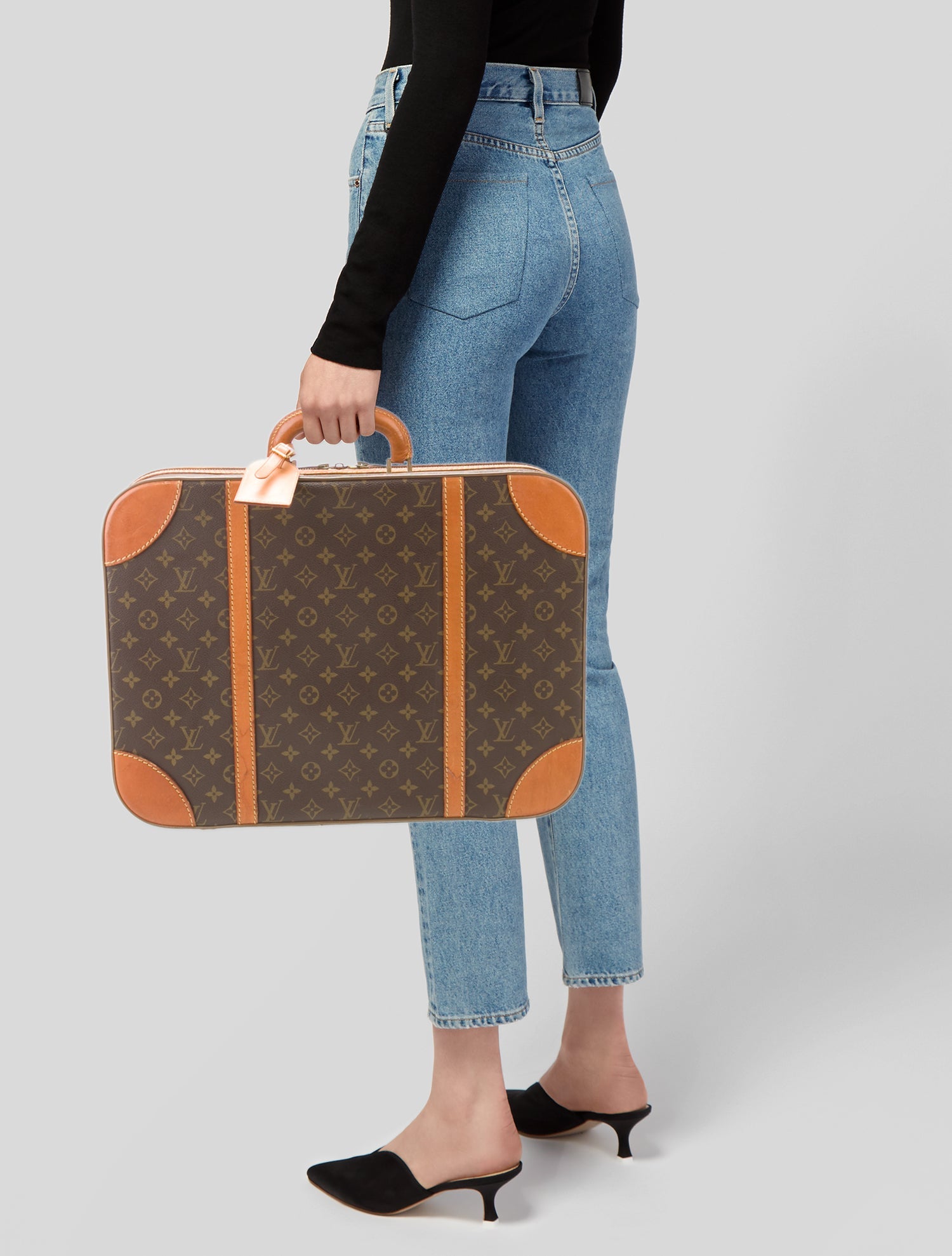 Louis Vuitton LV Monogram Stratos 45 Vintage