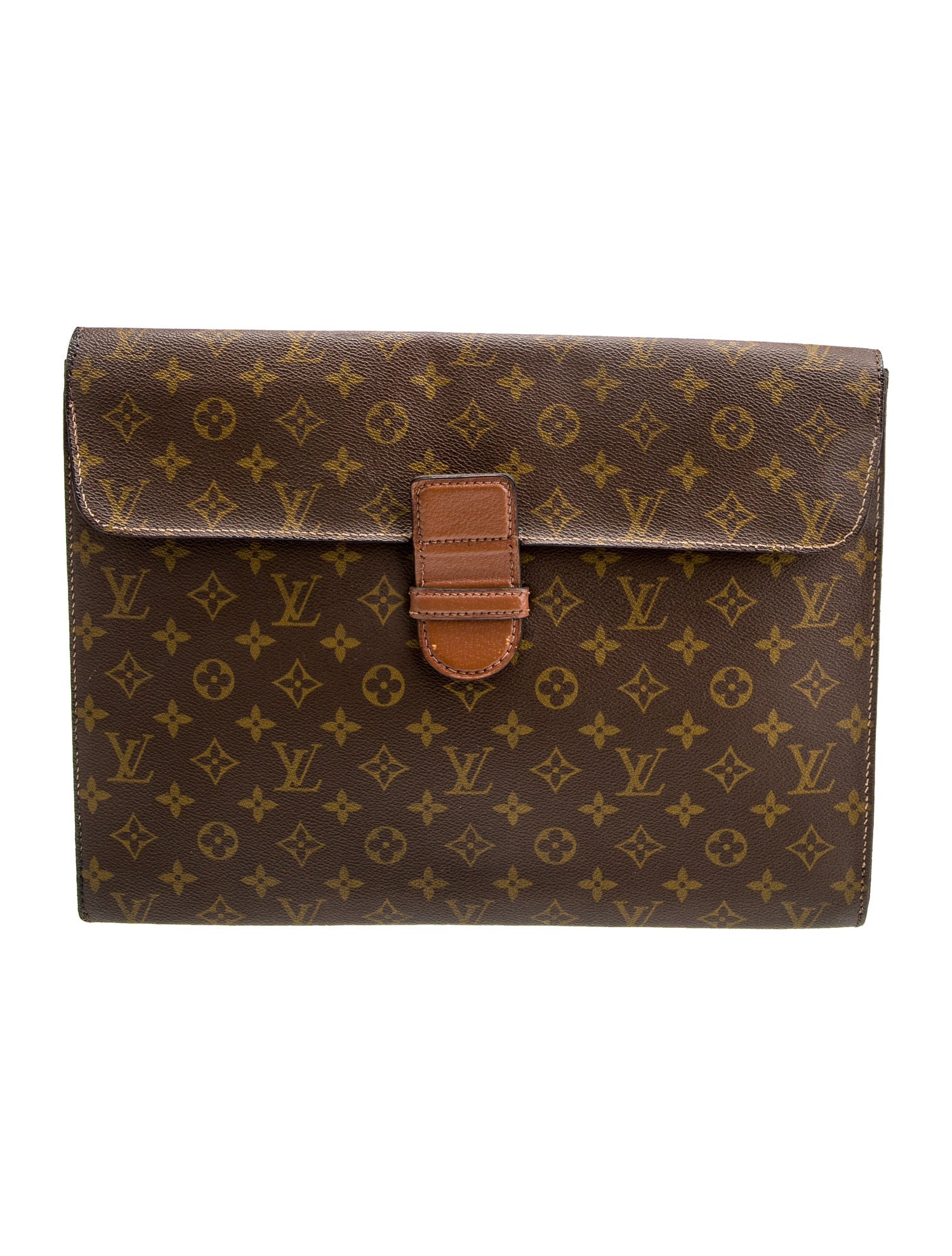 Louis Vuitton Monogram Poche Documents Vintage