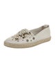 Louis Vuitton Leather Studded Accents Espadrilles