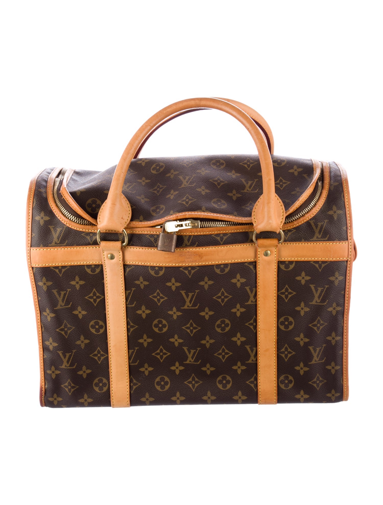 Louis Vuitton Monogram Sac Chien 40 Pet Carrier